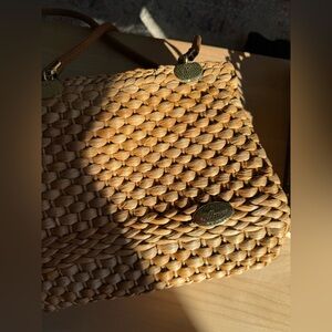 Vintage Creazioni Alma Woven Straw Bag